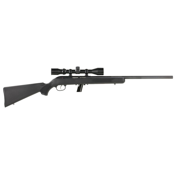 Savage 64 FVXP 22 LR Rifle 21 10+1 Black w/3-9x40mm Scope-img-0