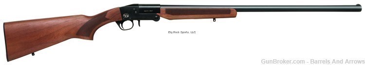 Charles Daly 930.234 101 Single Shot Shotgun 12 GA, 28" BBL Walnut Stock-img-0