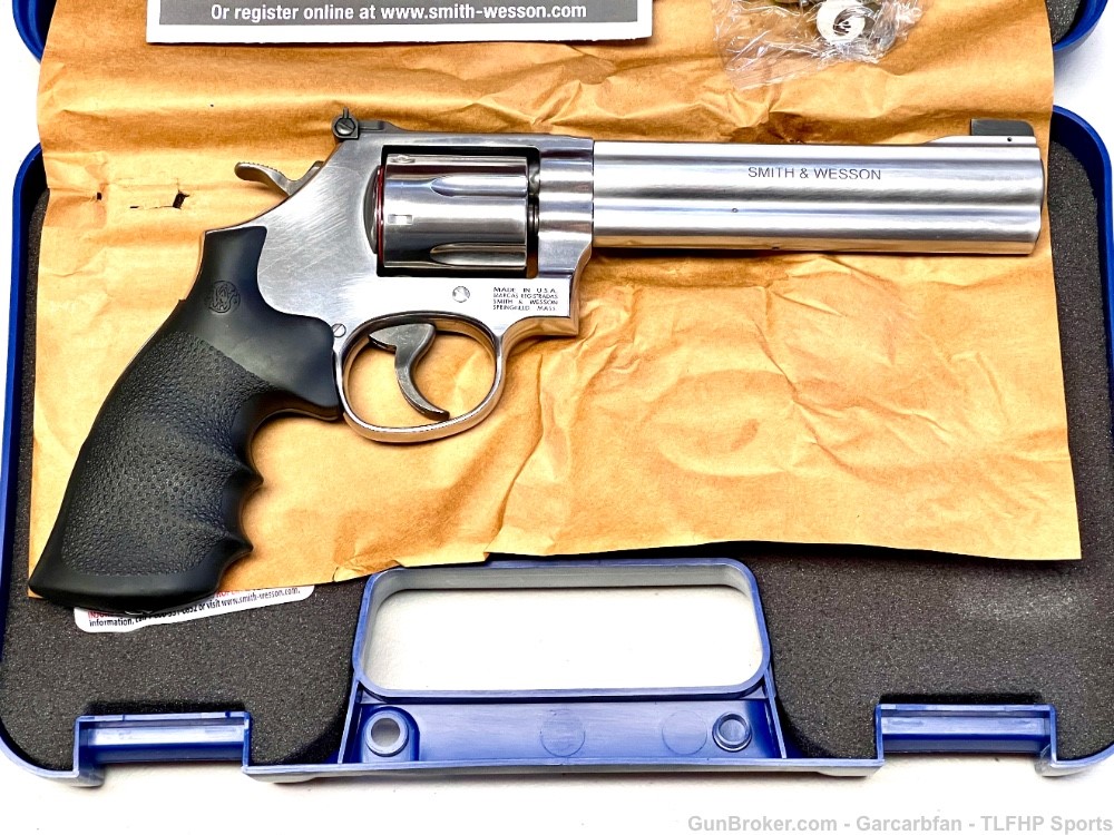 SMITH & WESSON  MODEL 686 PATRIDGE SIGHT 357 Magnum Revolver DISCONTINUED-img-2
