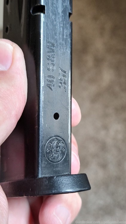 Smith & Wesson M&P .40SW 357SIG 15 Rd Magazine-img-2