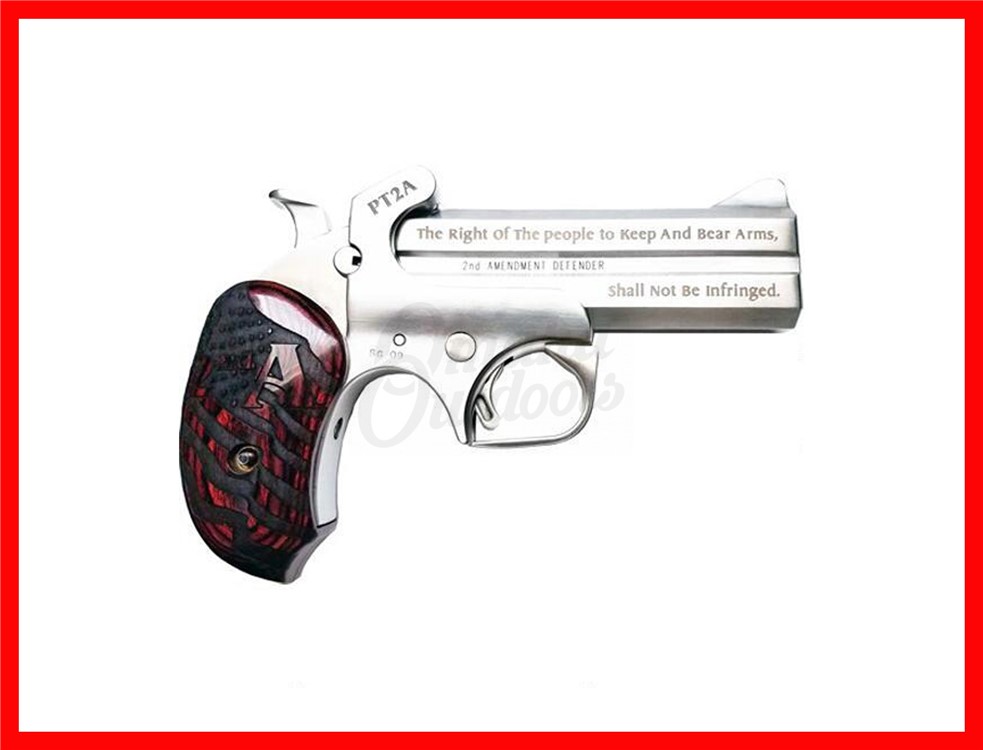 Bond Arms PT2A 4.25" Derringer 2 RD 410 3" 45 Colt BAPT2A45/410-img-0