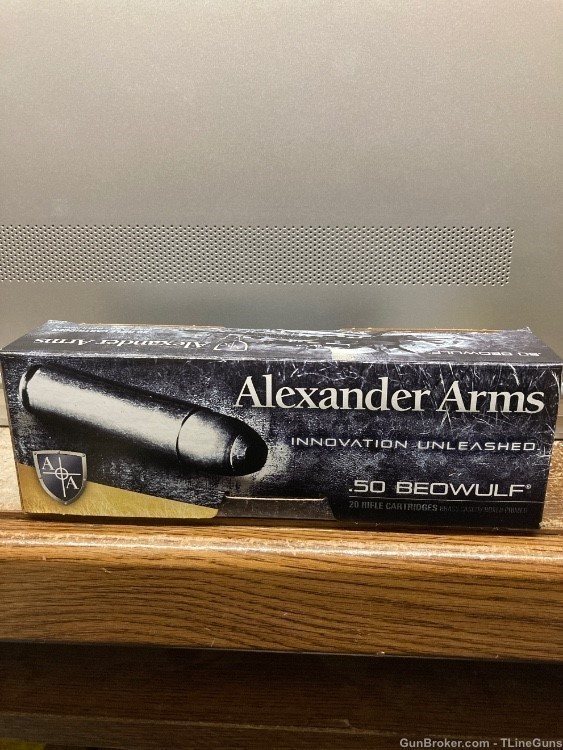 Alexander Arms 50 Beowulf 350 GR XTP 20 Rounds-img-1