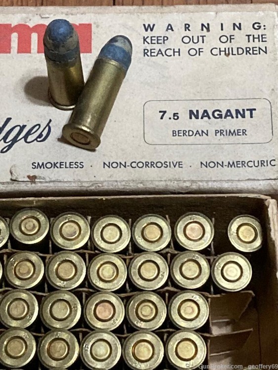 7.5 Nagant Norma 103 gr 104 gr Lead RN Revolver Ammo 100 Rds 186-img-3