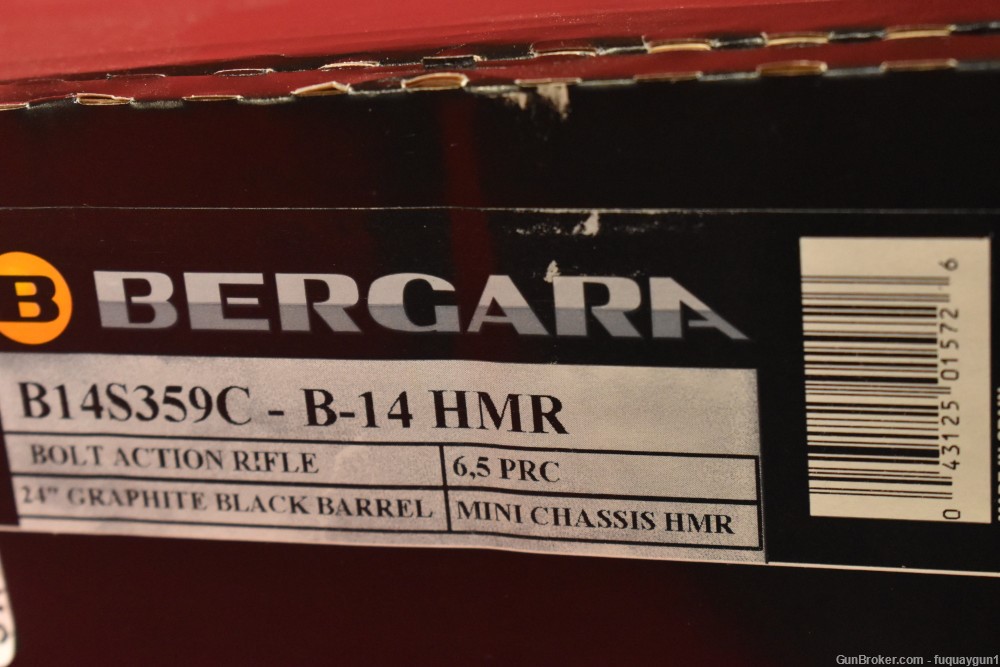 Bergara B-14 HMR 6.5 PRC 24" Threaded Barrel B14 HMR-img-9
