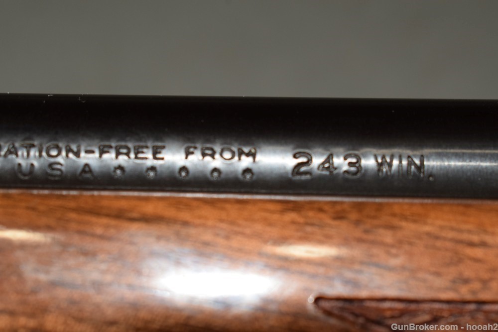 Wonderful Remington 700 BDL Custom Deluxe 243 Win W Box Hang Tag 1990-img-36