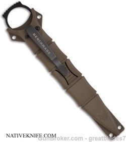 Benchmade SOCP Dagger Fixed Blade Knife Sand Sheath 176BKSN FREE SHIPPING!-img-1