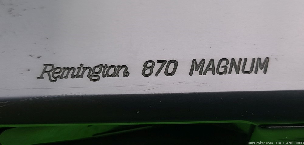 Remington 870 MAGNUM WINGMASTER 12 Gauge BORN 1988 Ventilated Rib Remchoke -img-5