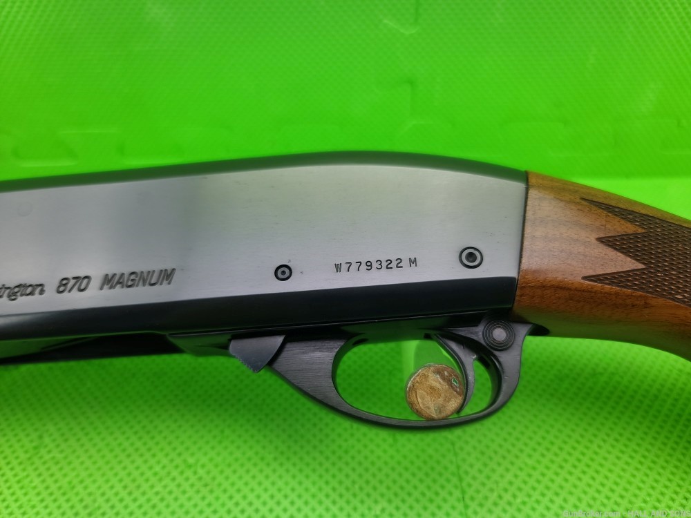 Remington 870 MAGNUM WINGMASTER 12 Gauge BORN 1988 Ventilated Rib Remchoke -img-42