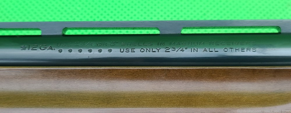 Remington 870 MAGNUM WINGMASTER 12 Gauge BORN 1988 Ventilated Rib Remchoke -img-7