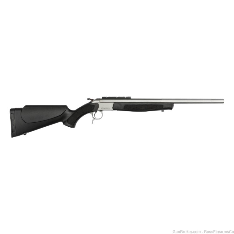 CVA Scout .243 Winchester Single Shot Rifle 20" Stainless CR4816S-img-0