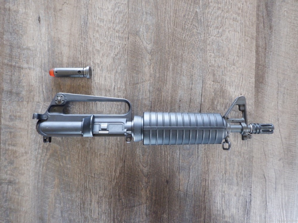 Complete Factory Colt SMG 9mm Upper w Bolt Buffer 10.5" SBR Pistol DOE M16-img-0