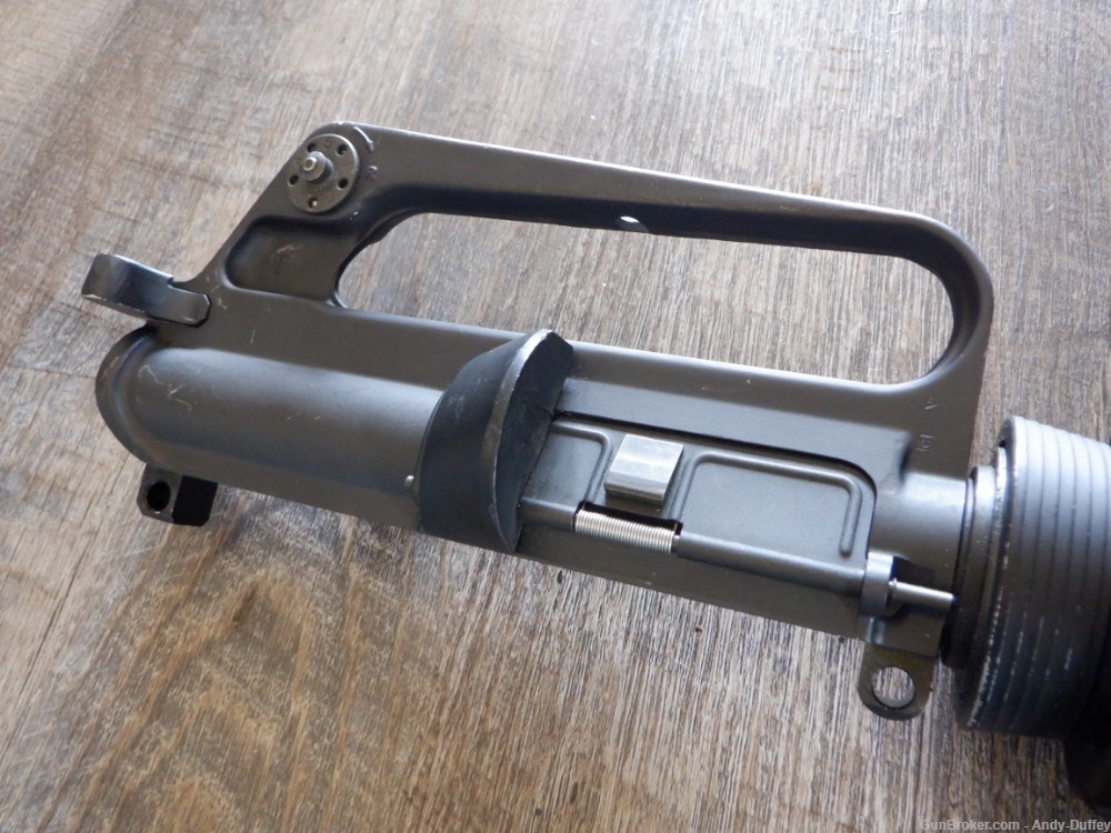Complete Factory Colt SMG 9mm Upper w Bolt Buffer 10.5" SBR Pistol DOE M16-img-2