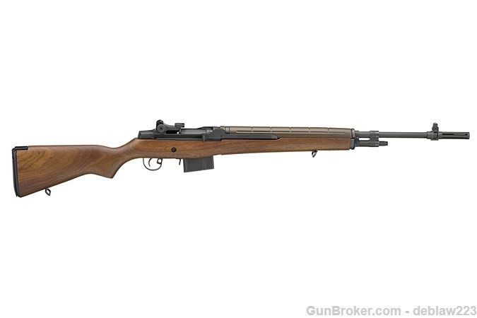 Springfield M1A Loaded Walnut Rifle 7.62 308 WIN LayAway Option MA9222-img-0
