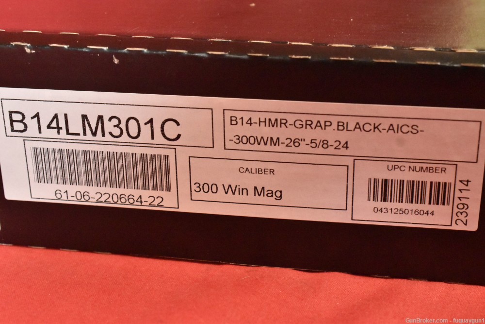 Bergara B-14 HMR 300 Win Mag 26" Threaded Barrel B14 HMR-img-7