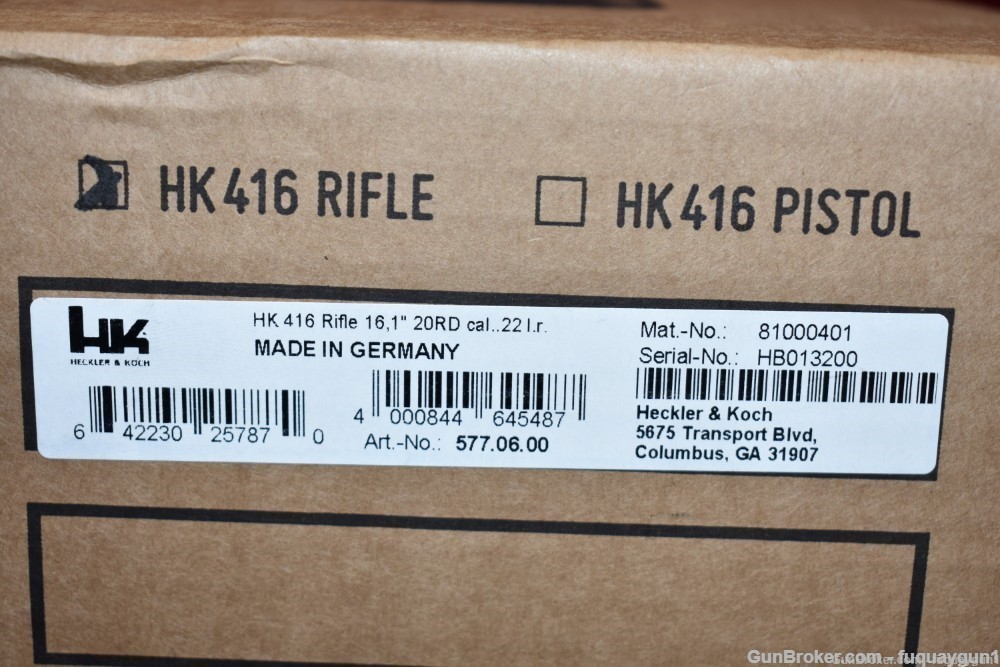 HK 416 22LR 16" Threaded Barrel 81000401 HK416-img-20
