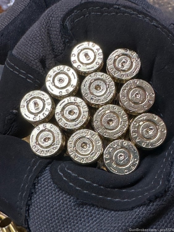 10mm brass CBC (Magtech) h/s 500 pcs once fired clean-img-1