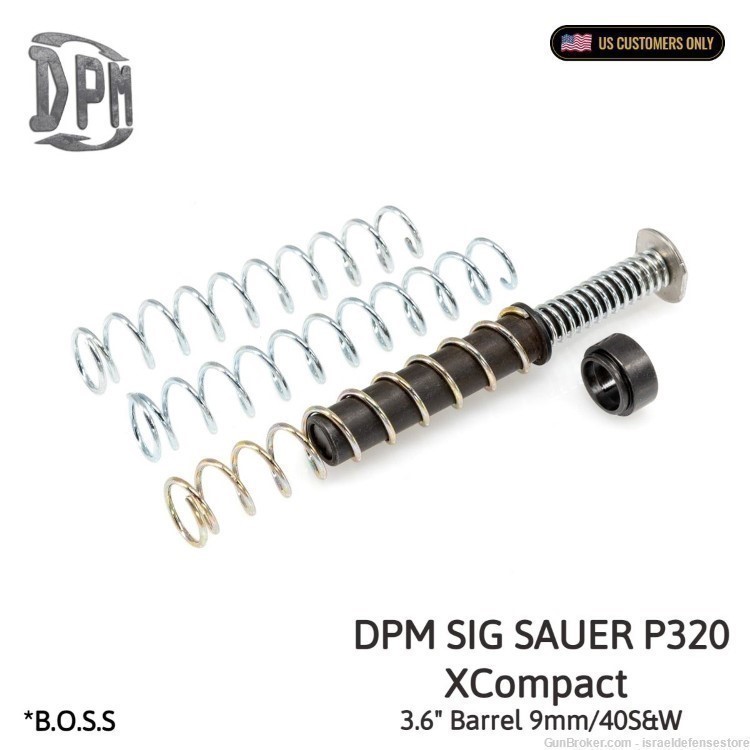 DPM Sig Sauer P320 XCompact 3.6" Barrel Mechanical Recoil Reduction System-img-1