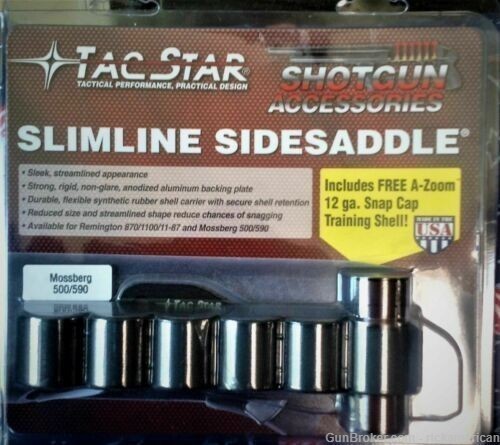 TacStar Slimline Side Sddle Shelholder For 12Ga Mossberg 500/590 # 1081210-img-3