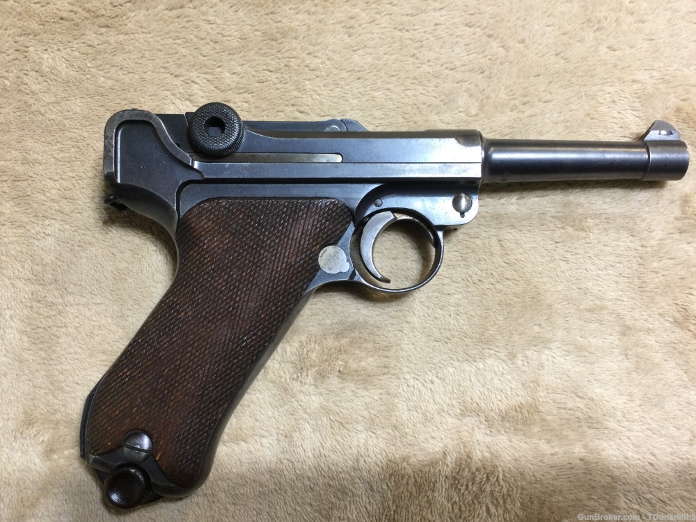 1920 Commercial Luger P08 Pistol in 7.65 Para Cal.-img-0