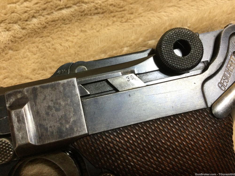 1920 Commercial Luger P08 Pistol in 7.65 Para Cal.-img-6