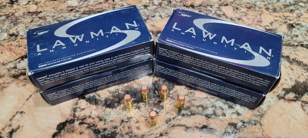 Speer Lawman FMJ 200 Rounds FREEE SHIPPING-img-2