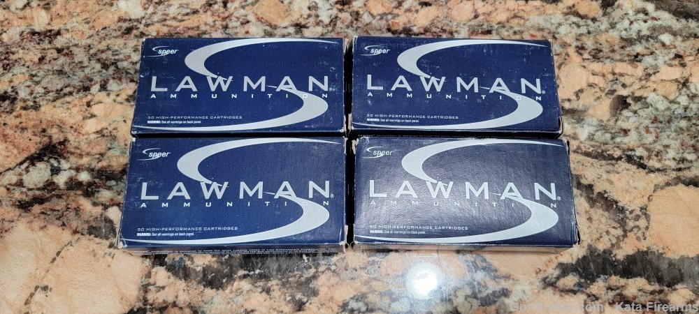 Speer Lawman FMJ 200 Rounds FREEE SHIPPING-img-0