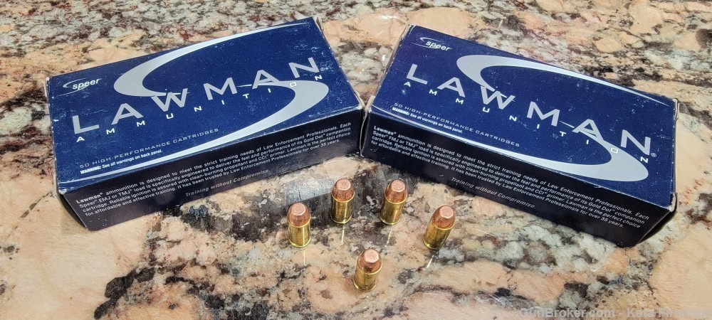 Speer Lawman FMJ 100 Rounds FREEE SHIPPING-img-1