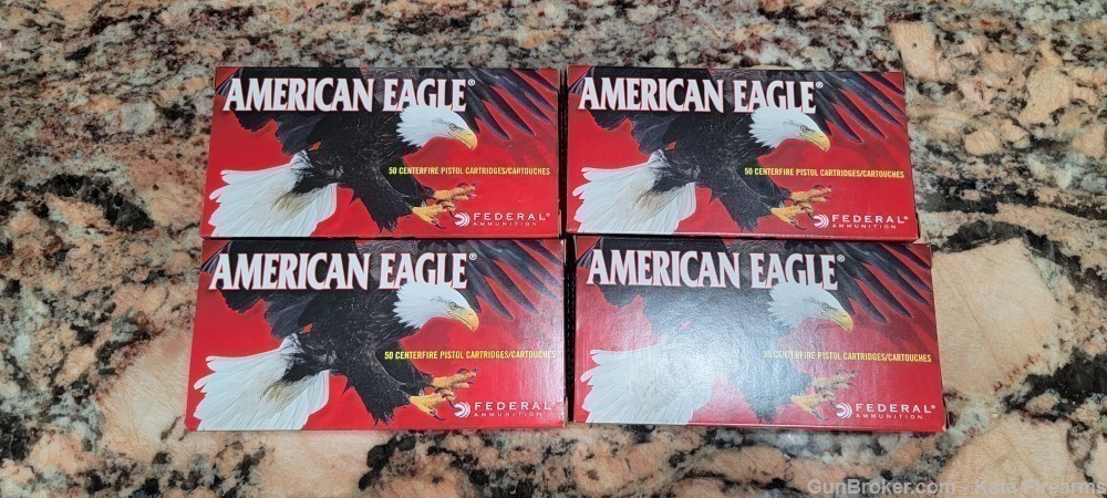 200 Rounds 40 S&W Federal American Eagle FREE SHIPPING-img-0