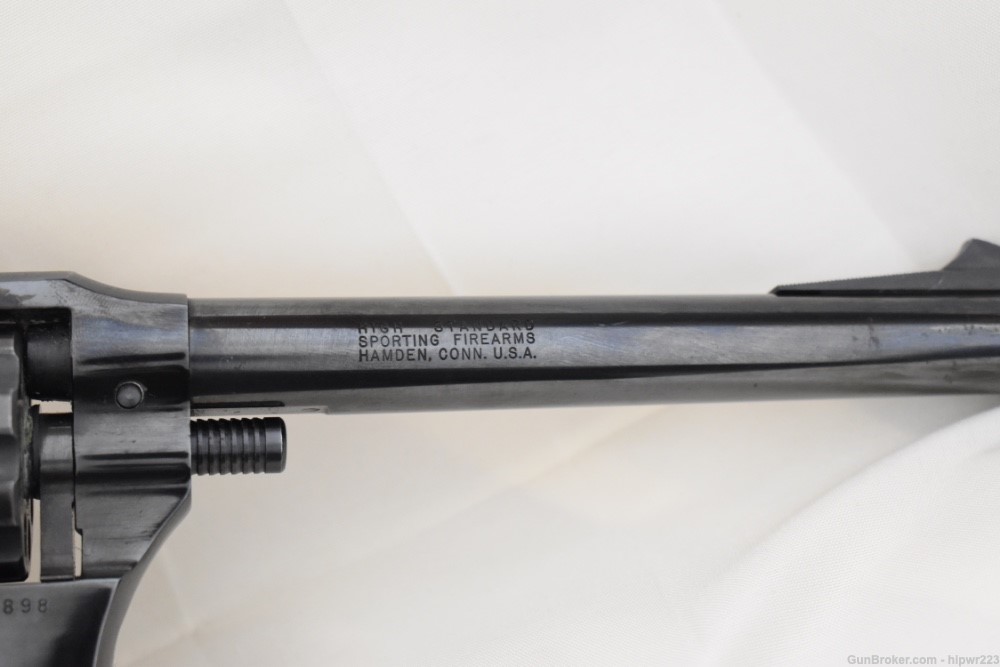 High Standard CAMP GUN .22 LR double action revolver 6 inch barrel -img-11