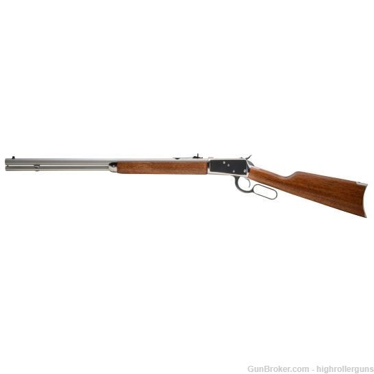 ROSSI R92 .357 MAG LEVER ACTION RIFLE, 24" STAINLESS 12RD- 923572493-img-0