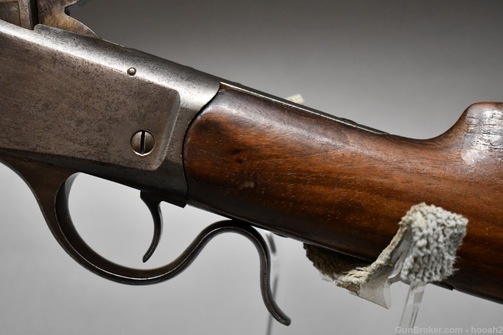 Winchester Model 1885 Low Wall Falling Block Rifle 32 Short Rimfire 1887-img-11