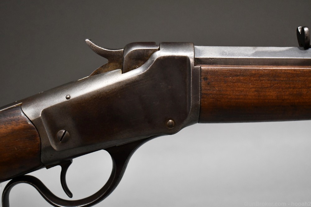 Winchester Model 1885 Low Wall Falling Block Rifle 32 Short Rimfire 1887-img-4