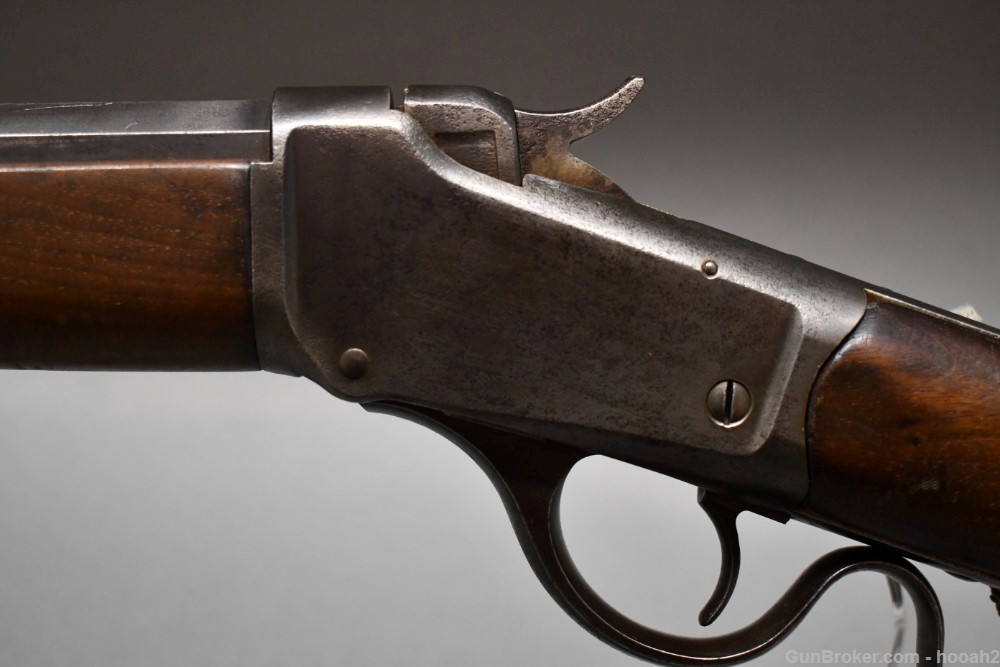 Winchester Model 1885 Low Wall Falling Block Rifle 32 Short Rimfire 1887-img-12