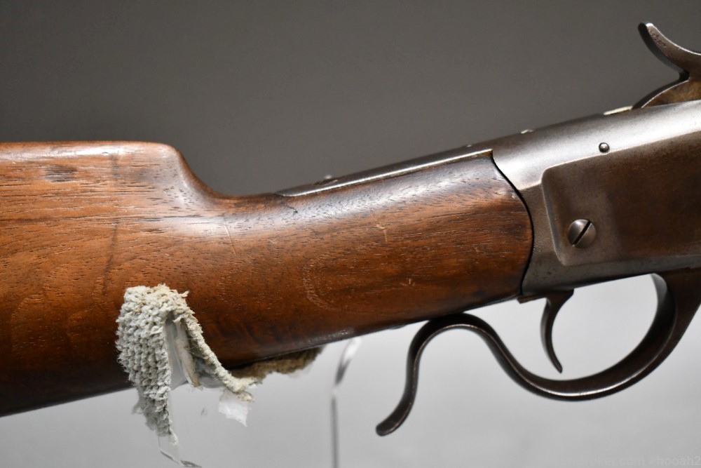 Winchester Model 1885 Low Wall Falling Block Rifle 32 Short Rimfire 1887-img-3