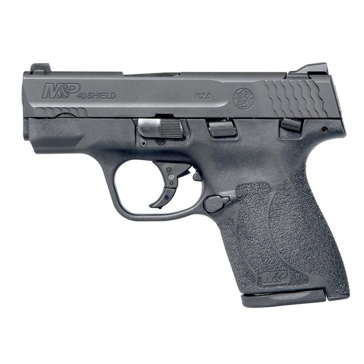 Smith & Wesson M&P Shield M2.0 Pistol w/ Safety Black 40 S&W 3.1-img-1