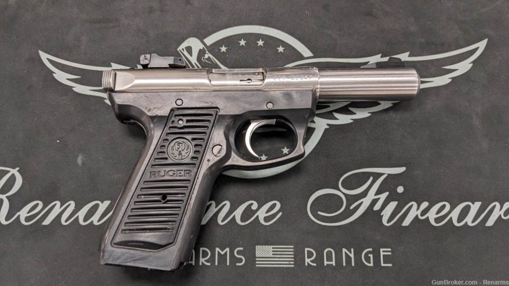 Used Ruger 22/45 Target pistol-22LR semi auto-img-0