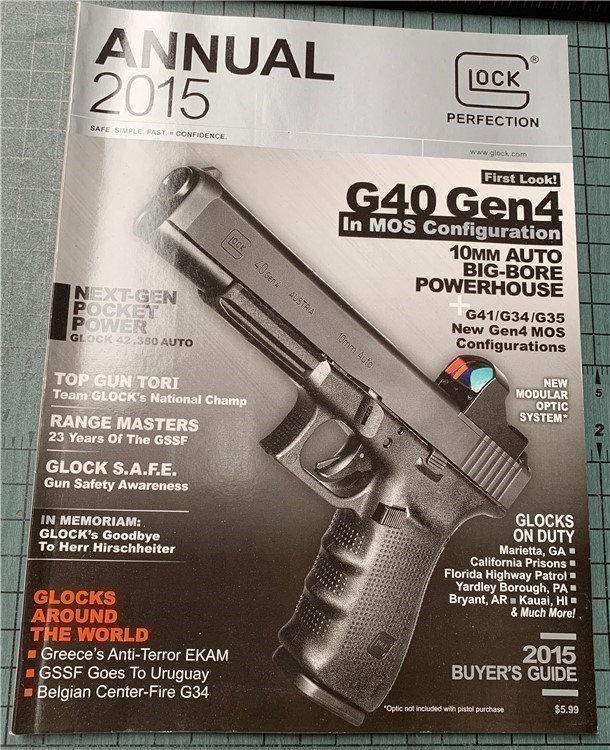 GLOCK ANNUAL 2015 Introduction G40 Gen4 41 34 35 42-img-0