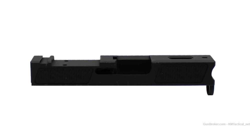 Stripped RMSC Bullnose Slide For Glock 43 & PF9SS Single Stack G43 9MM -img-0