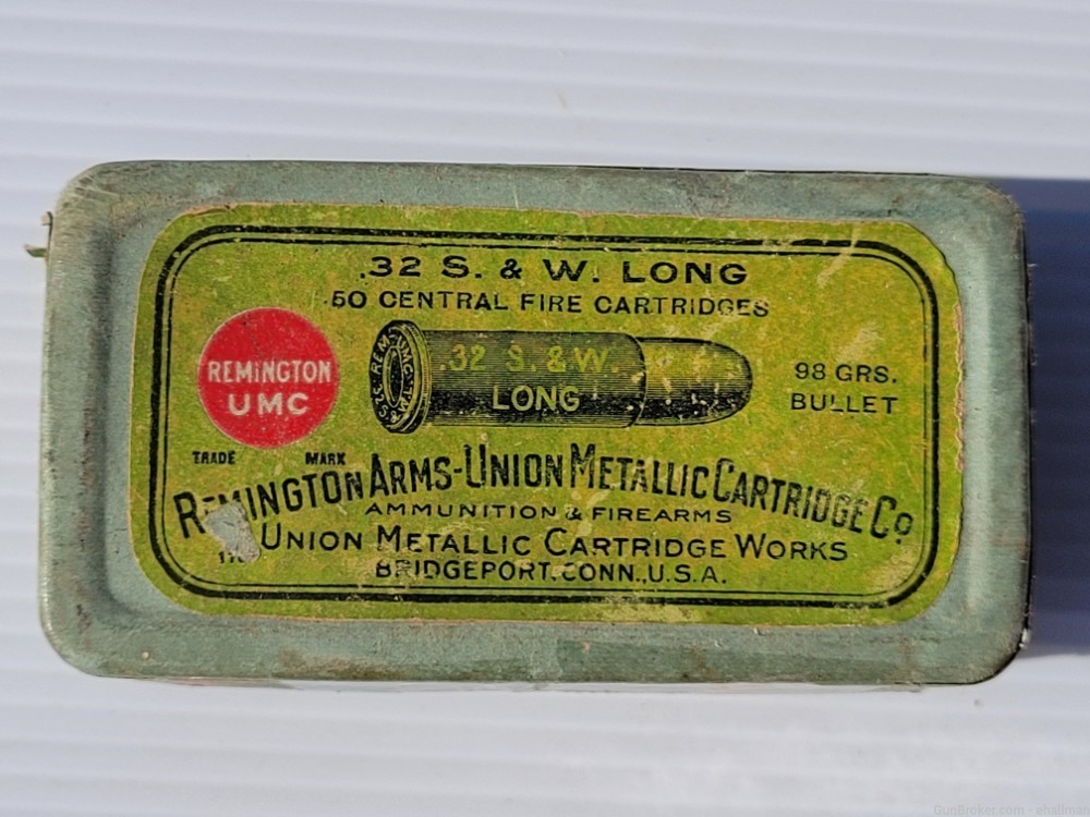 Remington UMC - .32 S&W Long - Vintage ammo-img-1