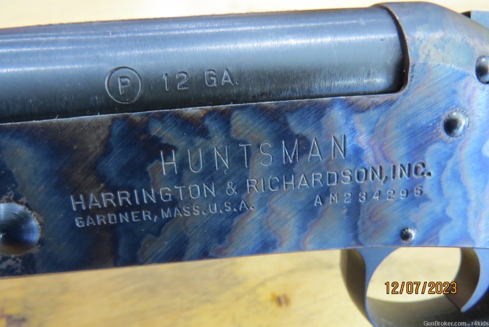 H&R Huntsman 12ga 12 gauge muzzlelaoder Nice Condition -img-3