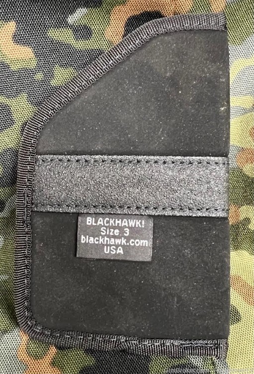 Blackhawk inside pocket holster Fits M&P Shield and many others-img-1