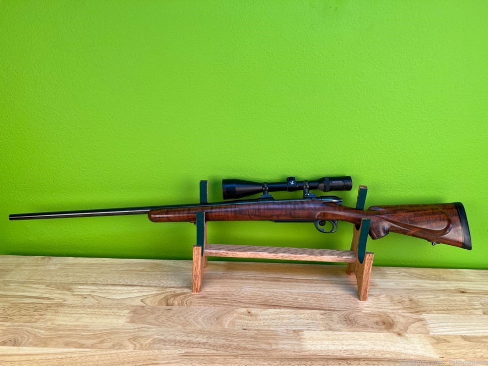 Mauser 3000 .338Win, Bastogne walnut, Swarovski 4-12x50 Habicht -img-0