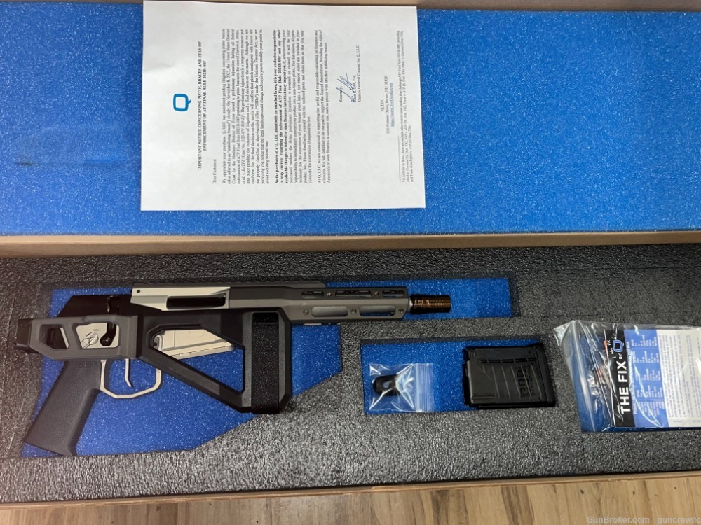 Q Mini Fix 8" 300BLK Pistol 300 Blackout Side Folding PSB Brace LAYAWAY-img-0