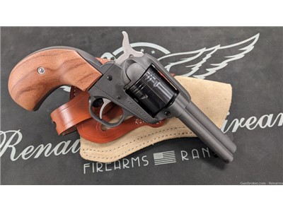 NEW Ruger Wrangler 22LR revolver 3.75" barrel with leather holster