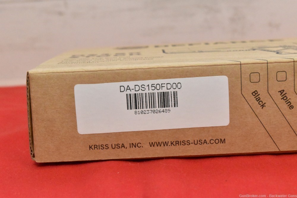 FACTORY NEW KRISS DEFIANCE DS150 STOCK FLAT DARK EARTH NO RESERVE!-img-3