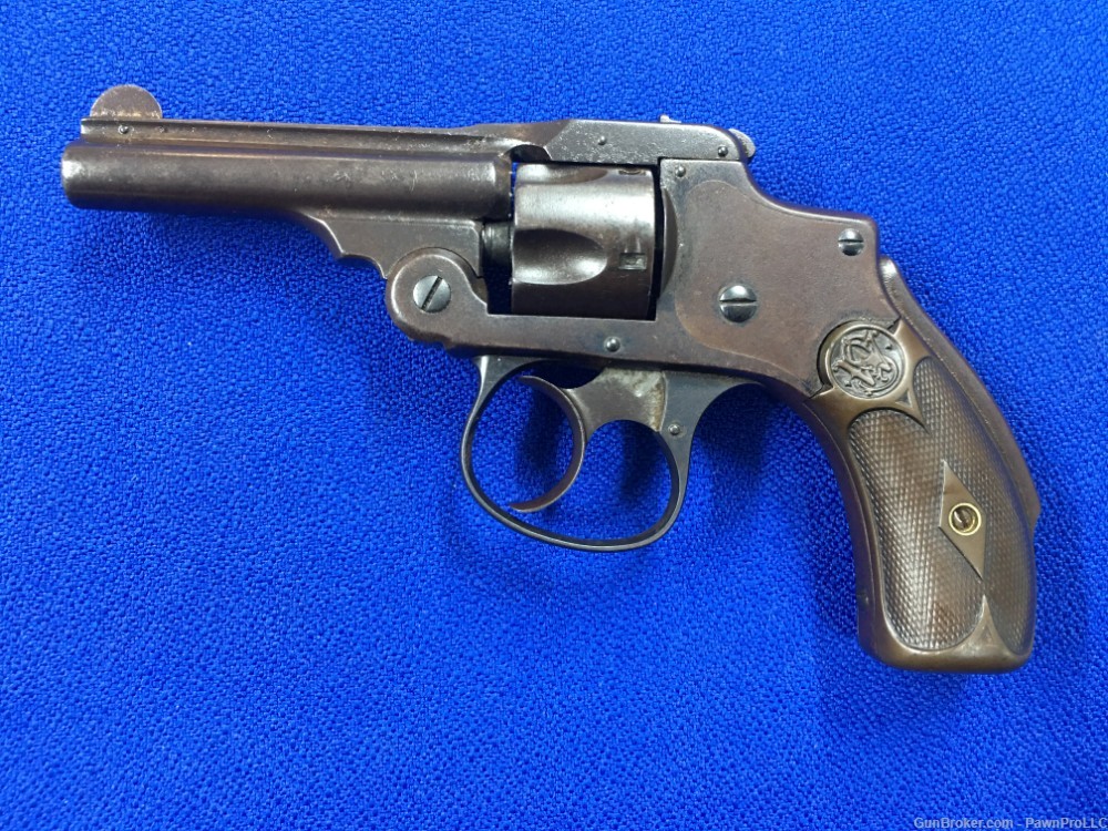 Smith & Wesson Safety Hammerless, made in 1895, chambered in -img-1