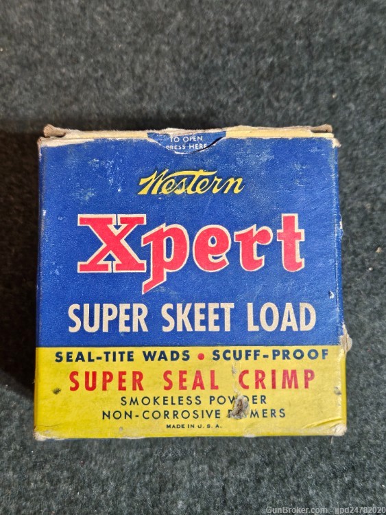 WESTERN XPERT SUPER SKEET LOAD 20 GAUGE SHOTGUN SHELLS WINCHESTER-img-0