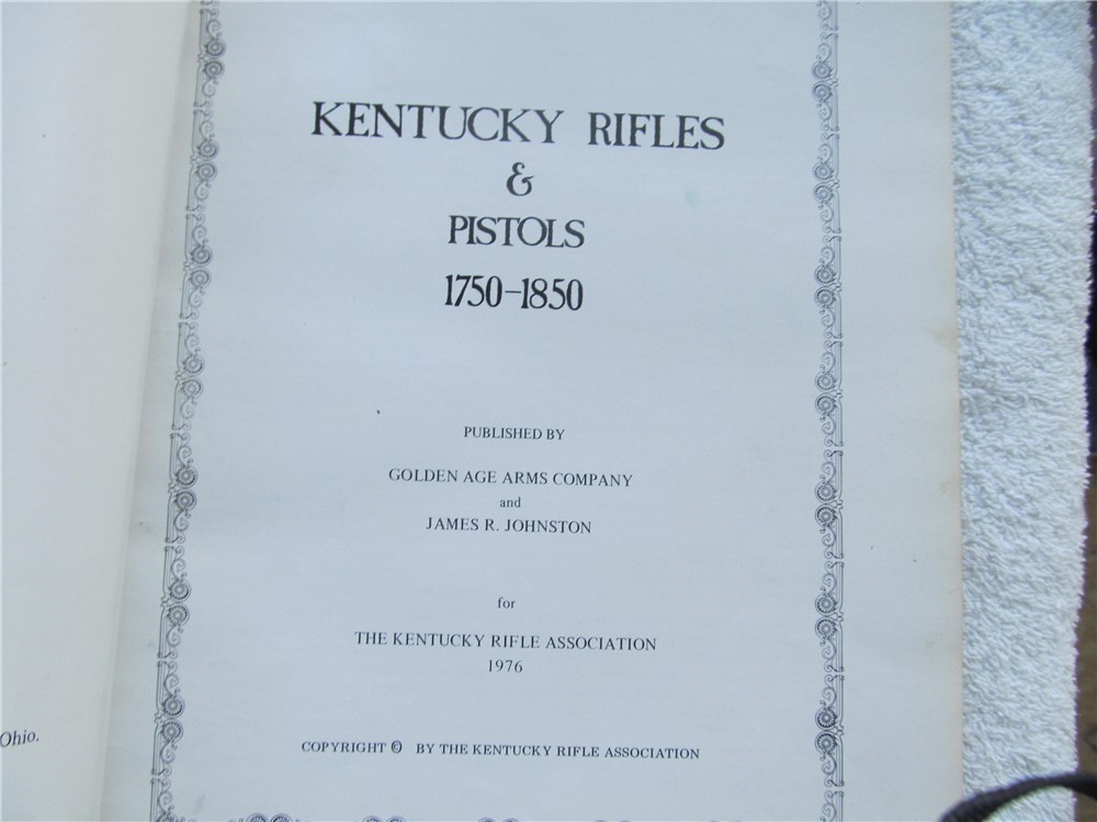 Kentucky Rifles & Pistols 1750-1850-img-0