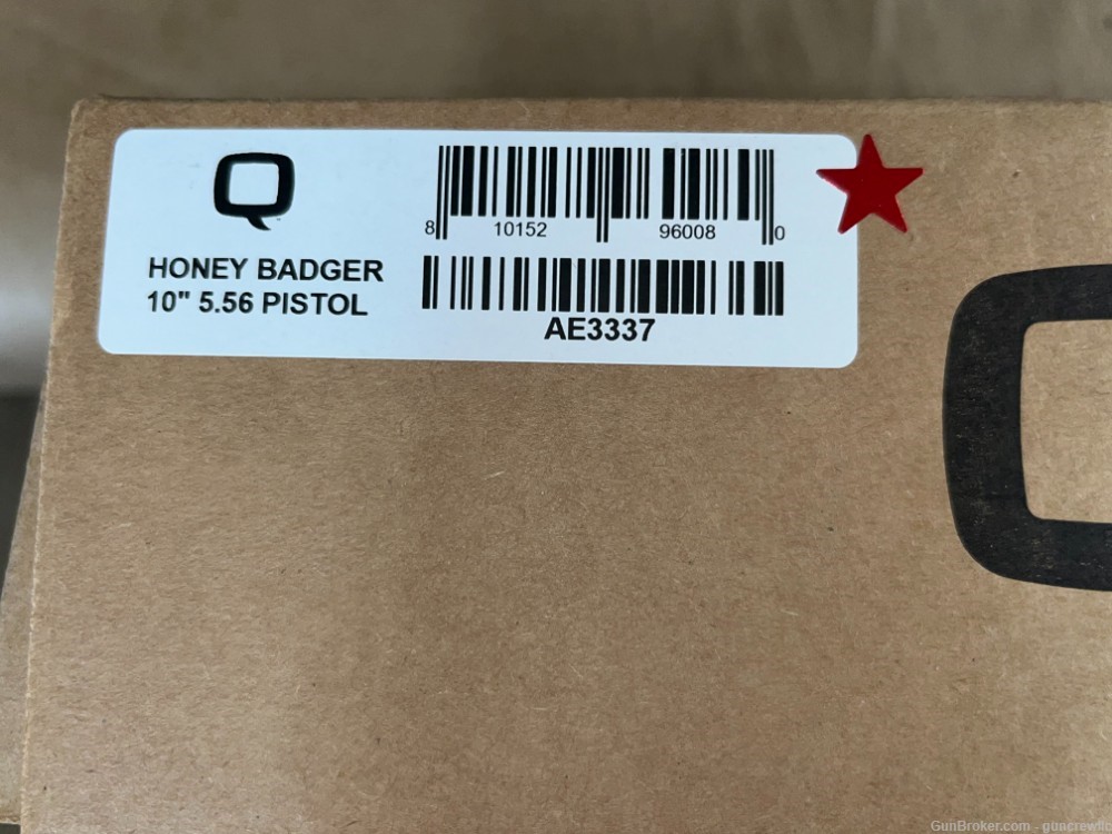 Q Honey Badger 10" 5.56 .223 Pistol Adjustable Brace PSB LAYAWAY -img-23