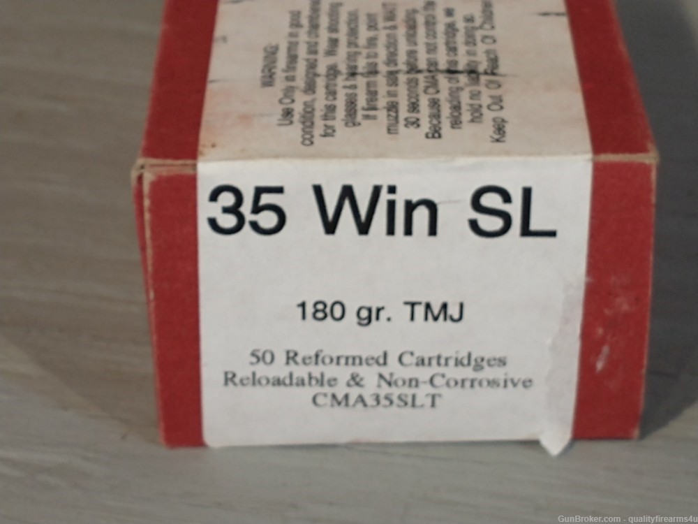 WINCHESTER MODEL 1905 ammo 35 WINCHESTER SL.... 50 ROUNDS! BUY NOW!-img-0